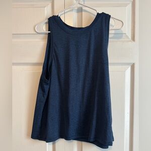 Athleta Dark Blue Muscle Tee